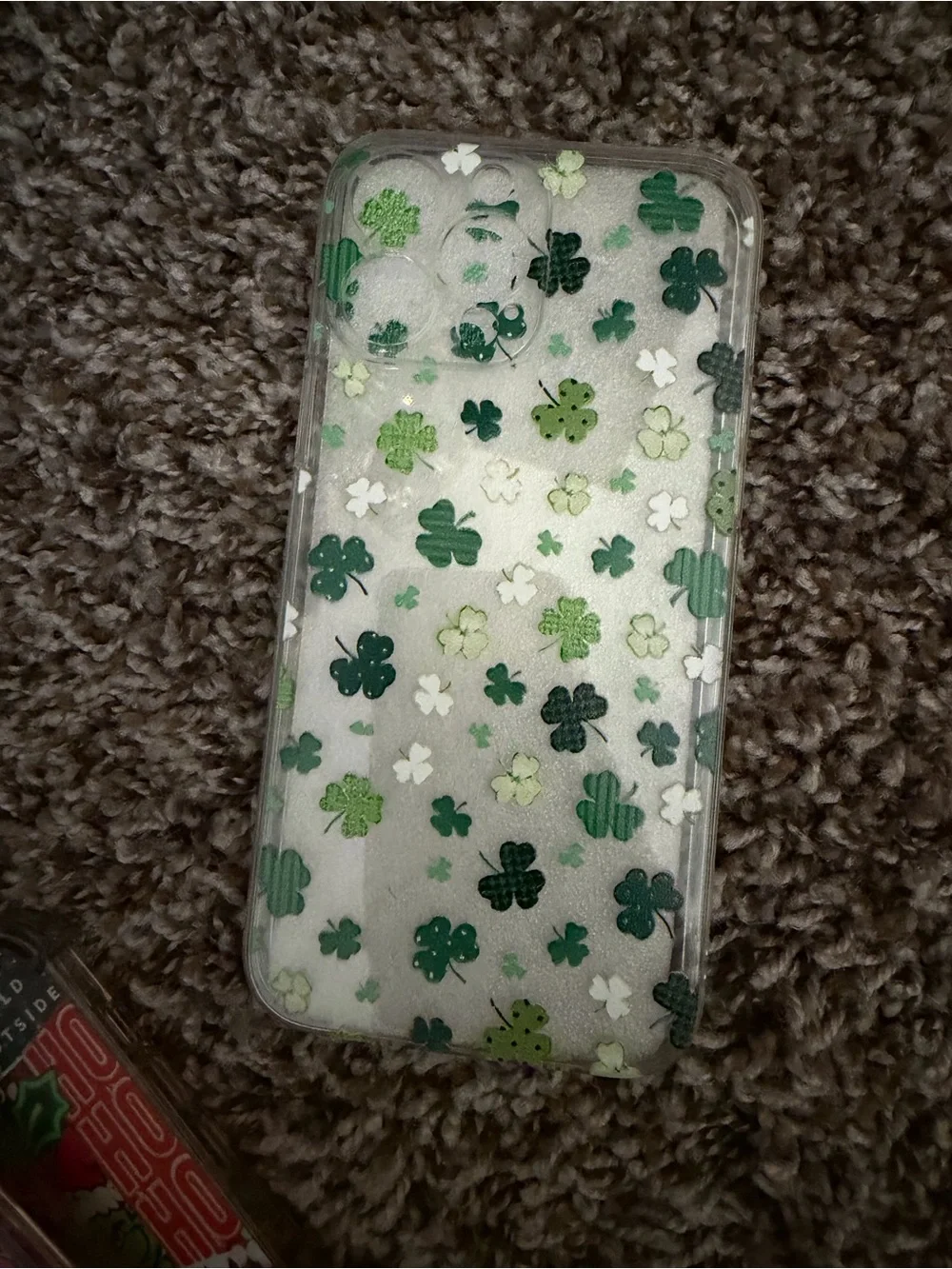 iPhone 13 Pro Max st Patrick’s day shamrock care. Never used